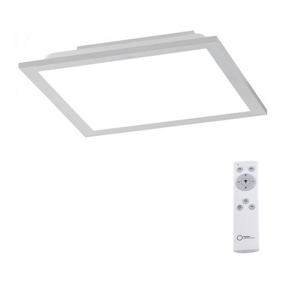 Leuchten Direkt 14754-21- LED Aptumšojams griestu gaismeklis FLAT LED/20W/230V 2700K-5000K + tālvadības pults