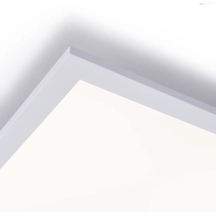 Leuchten Direkt 14757-21- LED Aptumšojams virsapmetuma panelis FLAT LED/36W/230V 2700-5000K sudraba + tālvadības pults