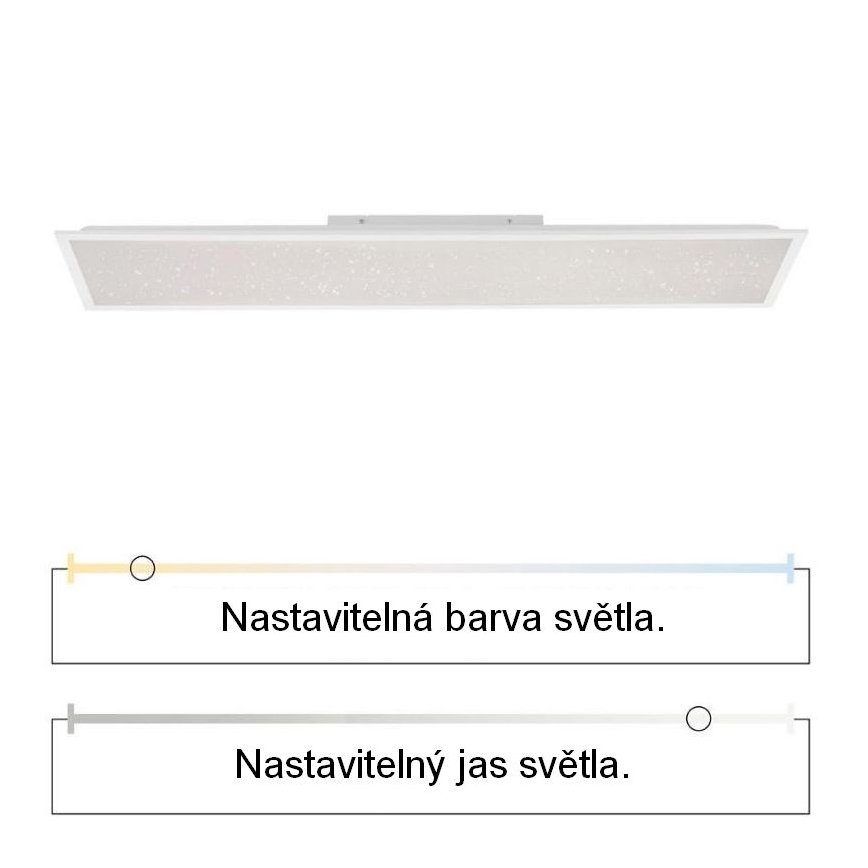 Leuchten Direkt 14762-16 - LED Aptumšojama lampa  STARRYFLAT LED/36W/230V + TP