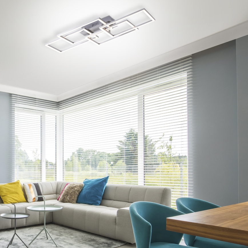 Leuchten Direkt 14791-55 - LED Aptumšojams griestu gaismeklis IVEN 4xLED/9W/230V