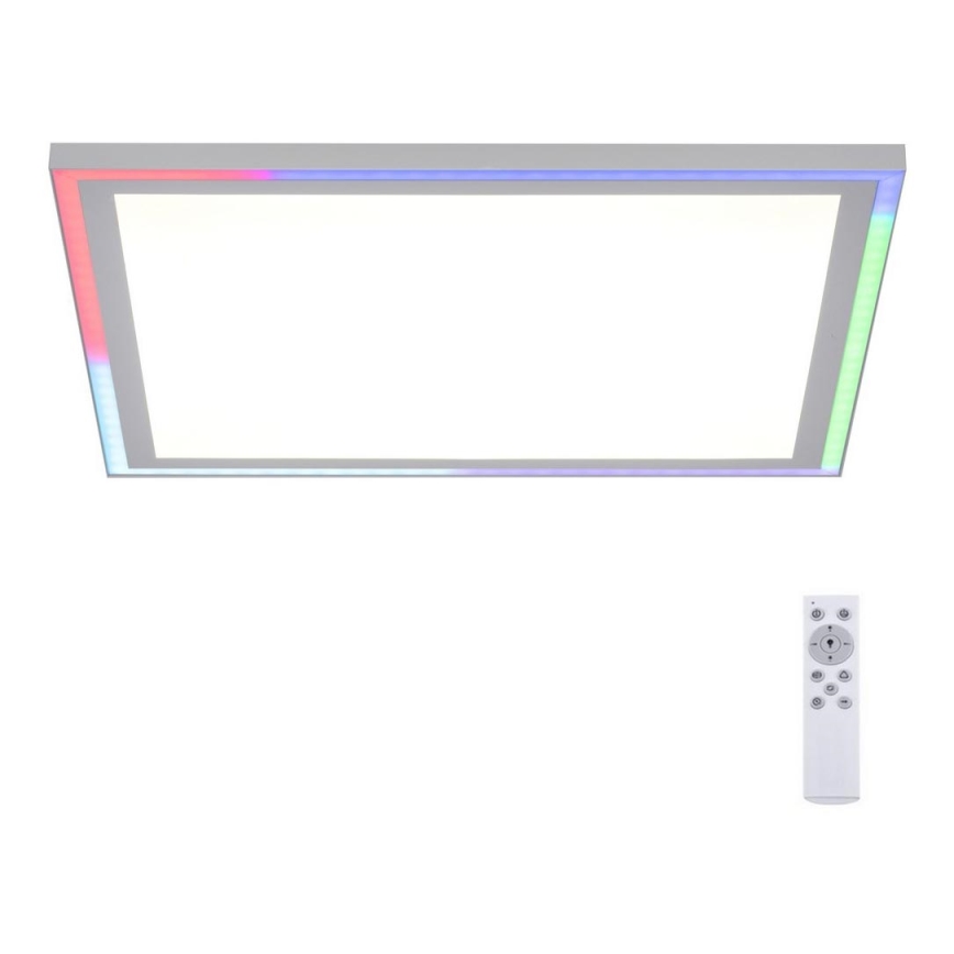 Leuchten Direkt 14900-16 - LED RGB Aptumšojama griestu lampa EDGING LED/24W/230V + tālvadības pults