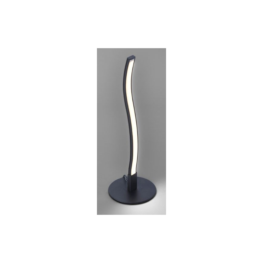 Leuchten Direkt 15128-18 - LED Galda lampa WAWE LED/3W/230V melna