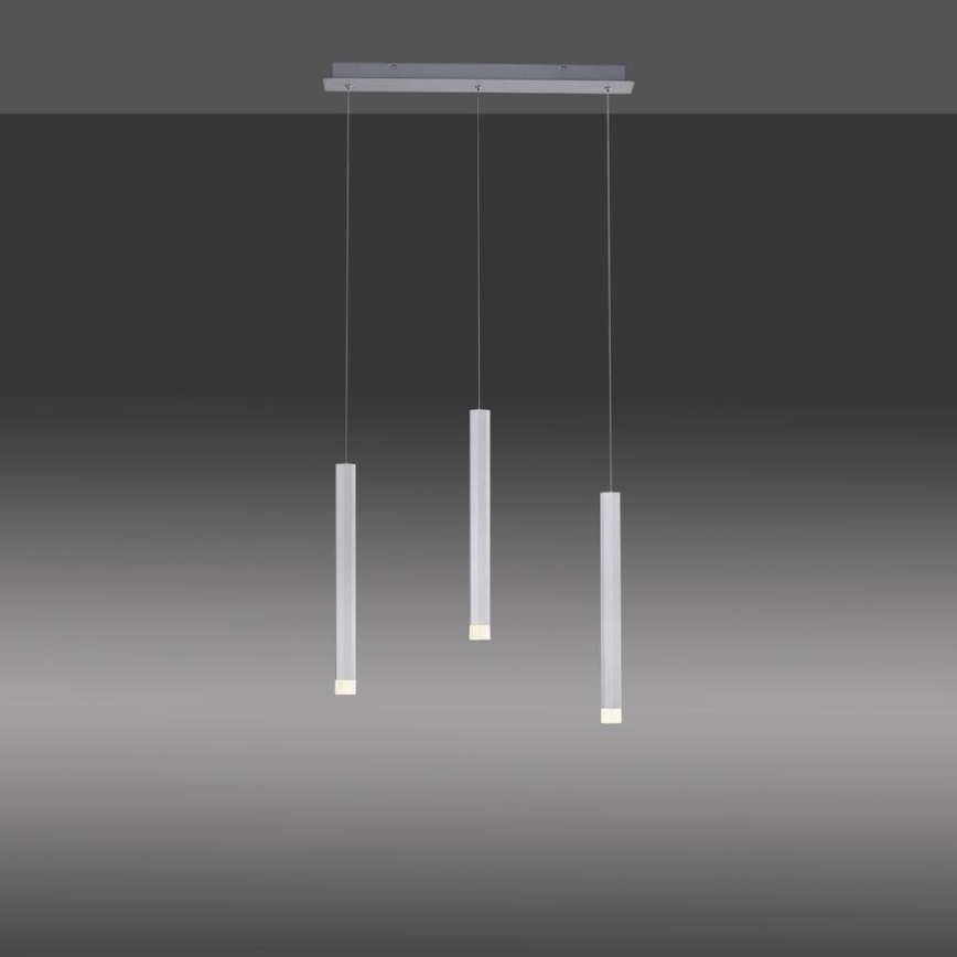 Leuchten Direkt 15203-95 - LED Lustra ar auklu BRUNO 3xLED/4,8W/230V balta