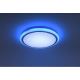 Leuchten Direkt 15220-16 - LED RGB Aptumšojams griestu gaismeklis LUISA LED/28W/230V + tālvadības pults