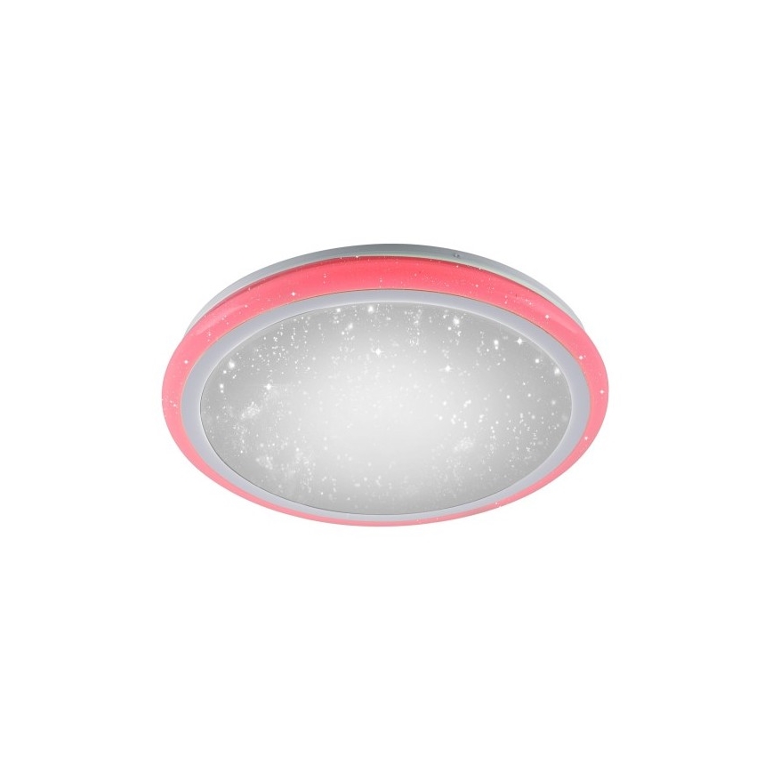 Leuchten Direkt 15220-16 - LED RGB Aptumšojams griestu gaismeklis LUISA LED/28W/230V + tālvadības pults