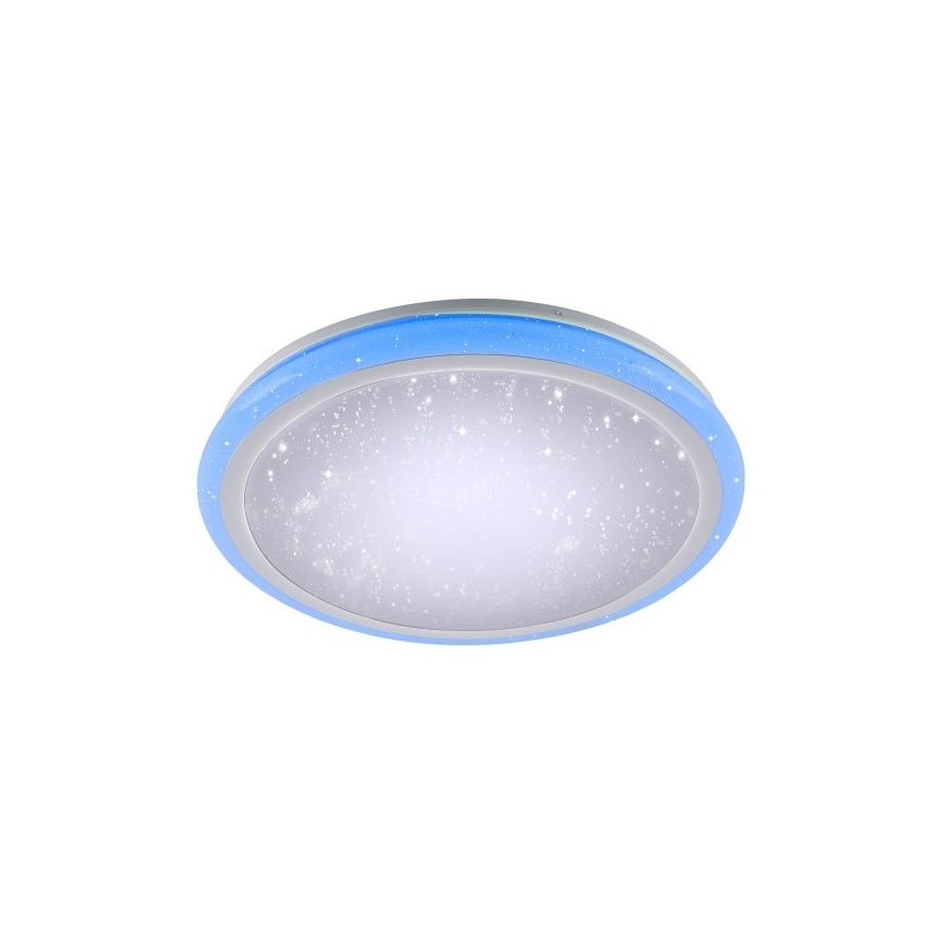 Leuchten Direkt 15220-16 - LED RGB Aptumšojams griestu gaismeklis LUISA LED/28W/230V + tālvadības pults
