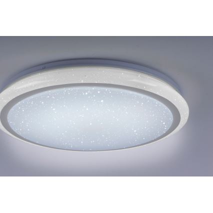 Leuchten Direkt 15220-16 - LED RGB Aptumšojams griestu gaismeklis LUISA LED/28W/230V + tālvadības pults