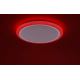 Leuchten Direkt 15230-16 - LED RGB Aptumšojams griestu gaismeklis LUISA LED/42W/230V 3000-6400K + tālvadības pults