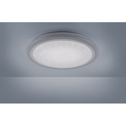 Leuchten Direkt 15230-16 - LED RGB Aptumšojams griestu gaismeklis LUISA LED/42W/230V 3000-6400K + tālvadības pults