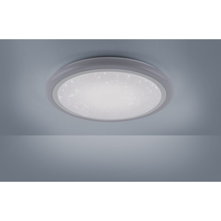 Leuchten Direkt 15230-16 - LED RGB Aptumšojams griestu gaismeklis LUISA LED/42W/230V 3000-6400K + tālvadības pults