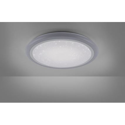 Leuchten Direkt 15230-16 - LED RGB Aptumšojams griestu gaismeklis LUISA LED/42W/230V 3000-6400K + tālvadības pults