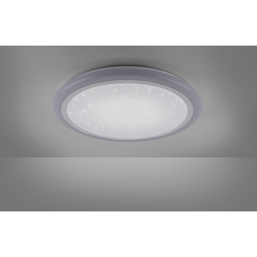 Leuchten Direkt 15230-16 - LED RGB Aptumšojams griestu gaismeklis LUISA LED/42W/230V 3000-6400K + tālvadības pults