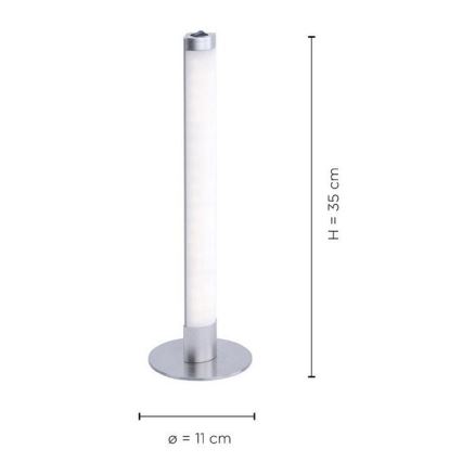 Leuchten Direkt 15272-55 - LED Galda lampa AMILIA LED/6W/230V