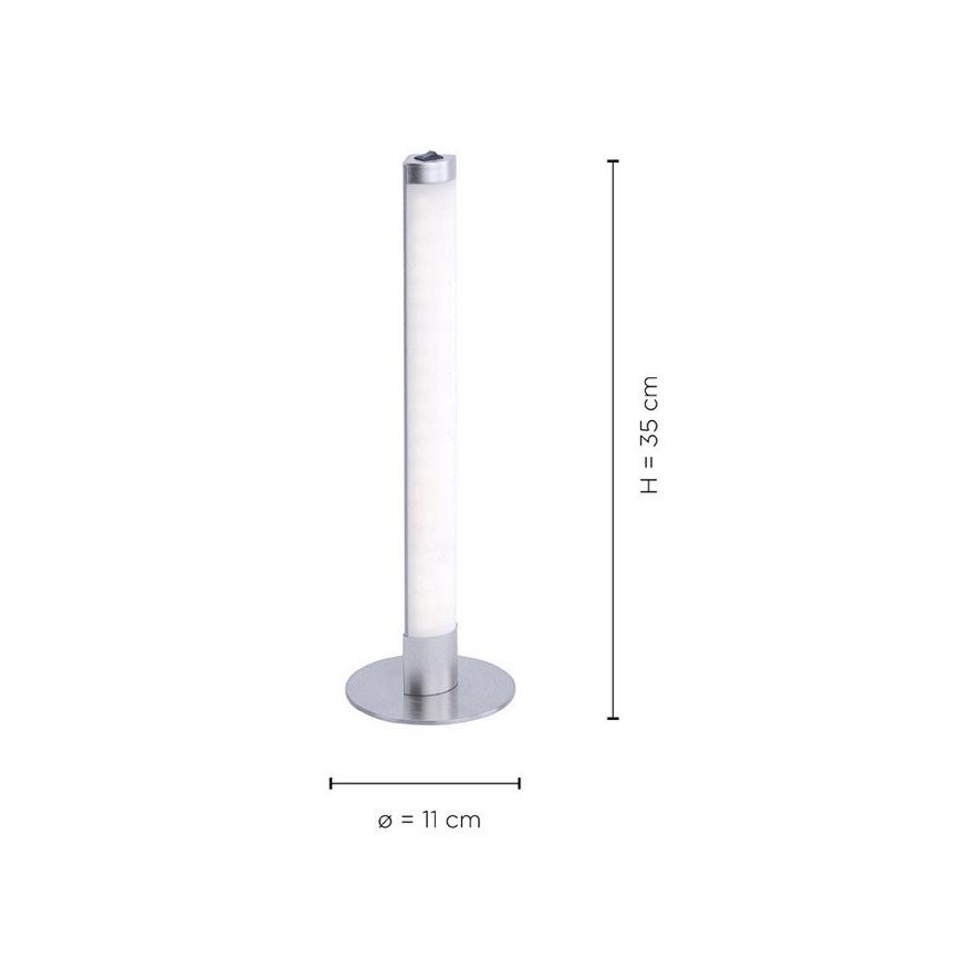 Leuchten Direkt 15272-55 - LED Galda lampa AMILIA LED/6W/230V