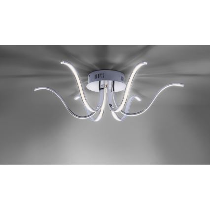 Leuchten Direkt 15342-17 - LED Virsapmetuma lustra VALERIE 6xLED/4,5W/230V