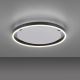 Leuchten Direkt 15391-13 - LED Aptumšojama griestu lampa RITUS LED/20W/230V melna