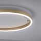 Leuchten Direkt 15391-60 - LED Aptumšojama griestu lampa RITUS LED/20W/230V misiņš
