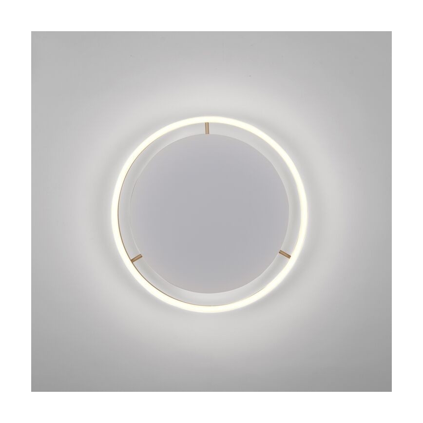 Leuchten Direkt 15391-60 - LED Aptumšojama griestu lampa RITUS LED/20W/230V misiņš