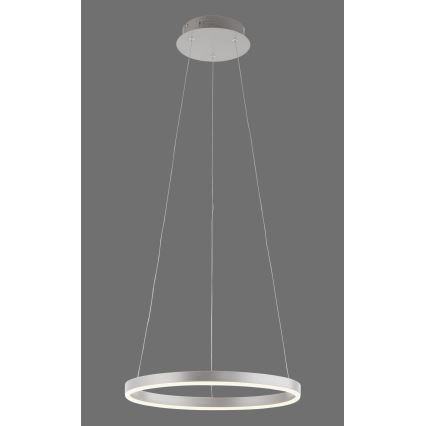 Leuchten Direkt 15393-95 - LED Aptumšojama lustra ar auklu RITUS LED/20W/230V hroms