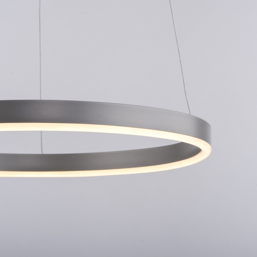 Leuchten Direkt 15393-95 - LED Aptumšojama lustra ar auklu RITUS LED/20W/230V matēts hroms