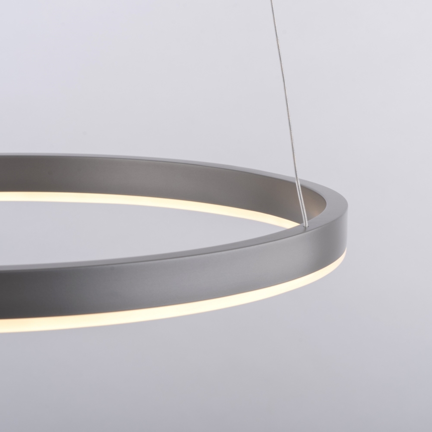 Leuchten Direkt 15393-95 - LED Aptumšojama lustra ar auklu RITUS LED/20W/230V matēts hroms