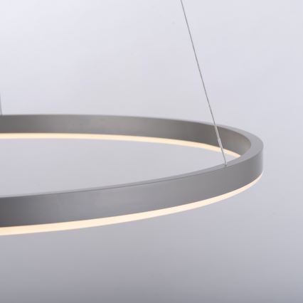 Leuchten Direkt 15394-95 - LED Aptumšojama lustra ar auklu RITUS LED/30W/230V matēts hroms