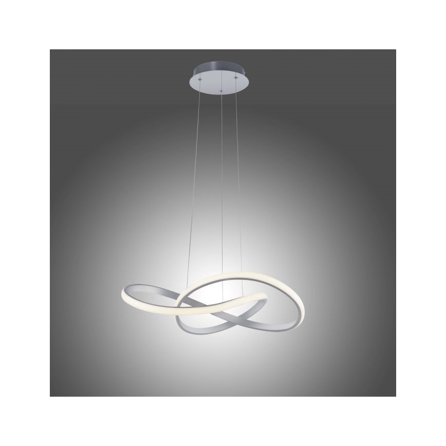 Leuchten Direkt 15402-95 - LED Aptumšojama lustra ar auklu MARIA LED/25W/230V matēts hroms