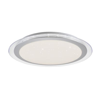 Leuchten Direkt 15411-21- LED RGB Aptumšojama griestu lampa CYBA LED/26W/230V + tālvadības pults