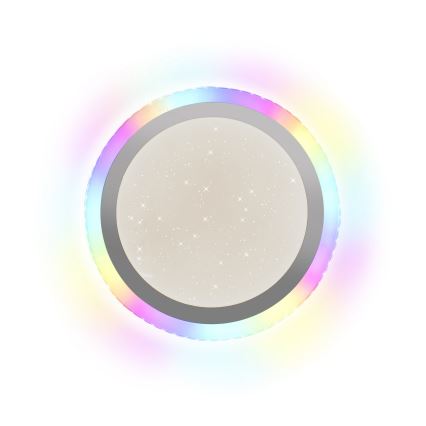 Leuchten Direkt 15411-21- LED RGB Aptumšojama griestu lampa CYBA LED/26W/230V + tālvadības pults