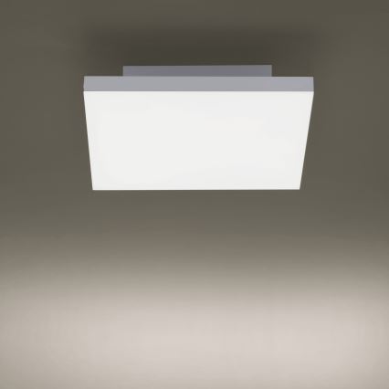 Leuchten Direkt 15550-16 - LED Aptumšojams griestu gaismeklis CANVAS LED/17W/230V + tālvadības pults