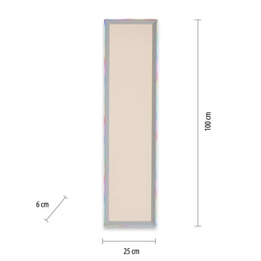 Leuchten Direkt 15557-16 - LED RGB Aptumšojama griestu lampa GALACTICA LED/40W/230V + tālvadības pults