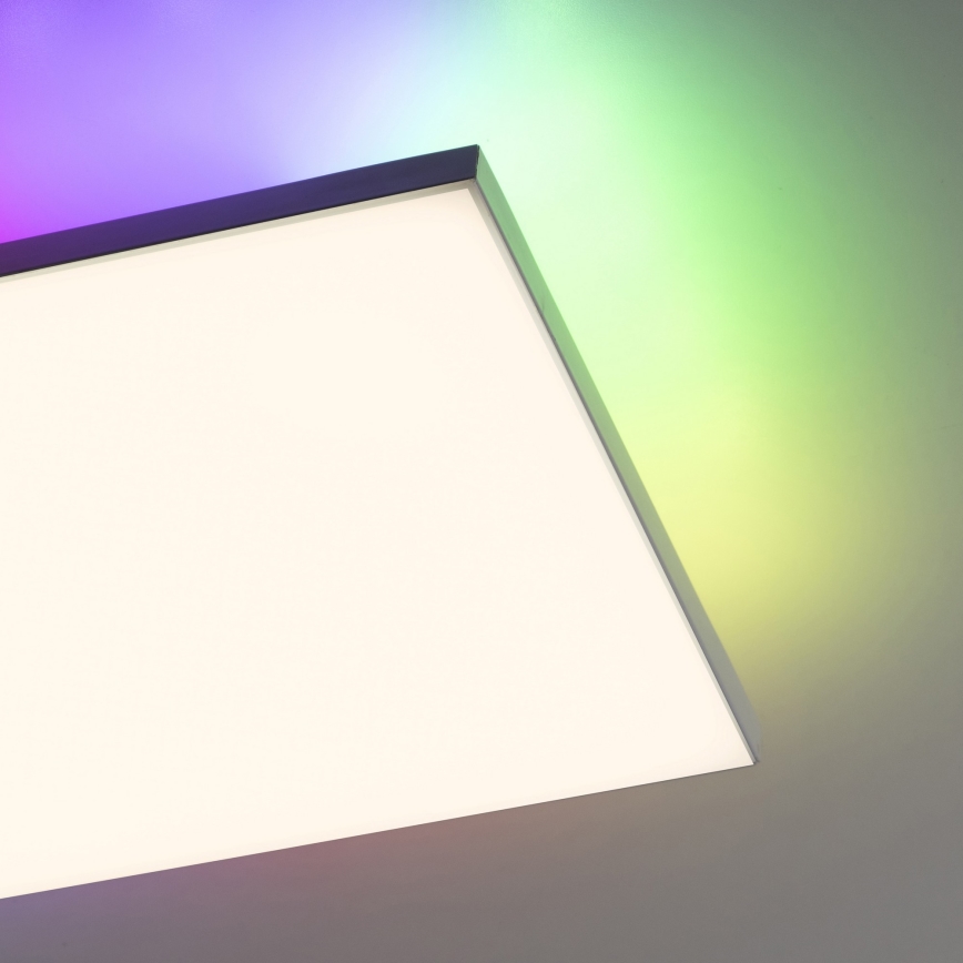 Leuchten Direkt 15561-16 - LED RGB Aptumšojams griestu gaismeklis CONRAD LED/27W/230V + tālvadības pults