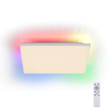 Leuchten Direkt 15561-16 - LED RGB Aptumšojams griestu gaismeklis CONRAD LED/27W/230V + tālvadības pults