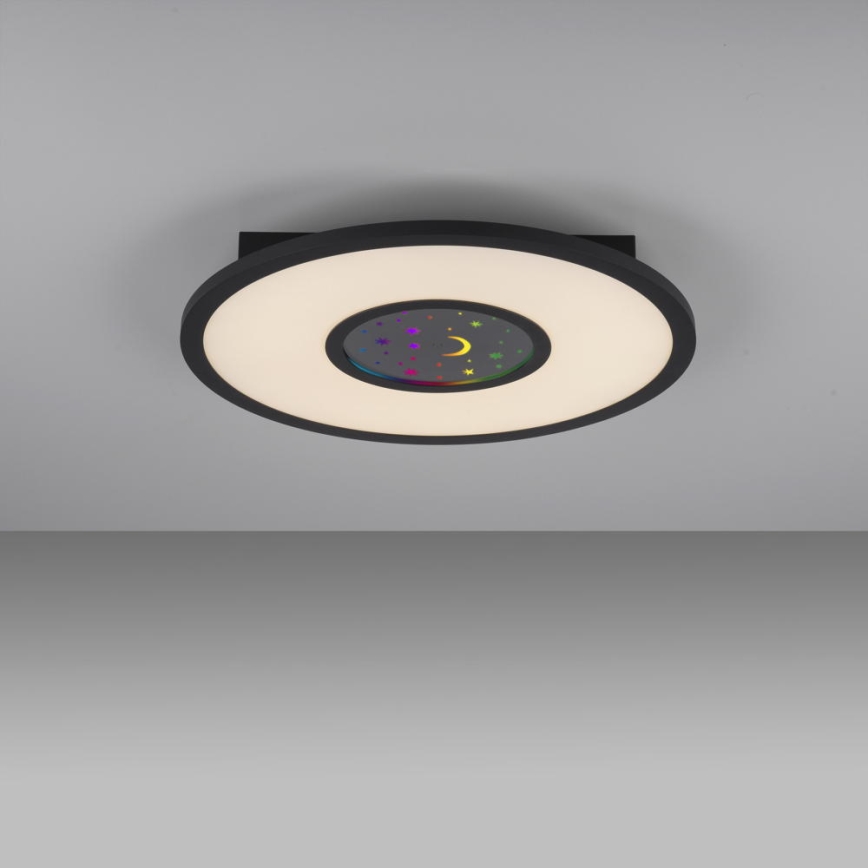 Leuchten Direkt 15572-18 - LED RGBW Aptumšojama griestu lampa ASTRO LED/17,5W/230V 2700-5000K + tālvadības pults