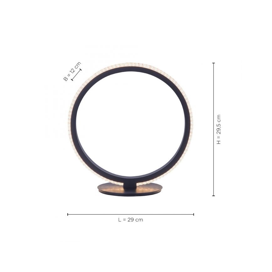 Leuchten Direkt 15612-18 - LED Galda lampa MUSA LED/11W/230V