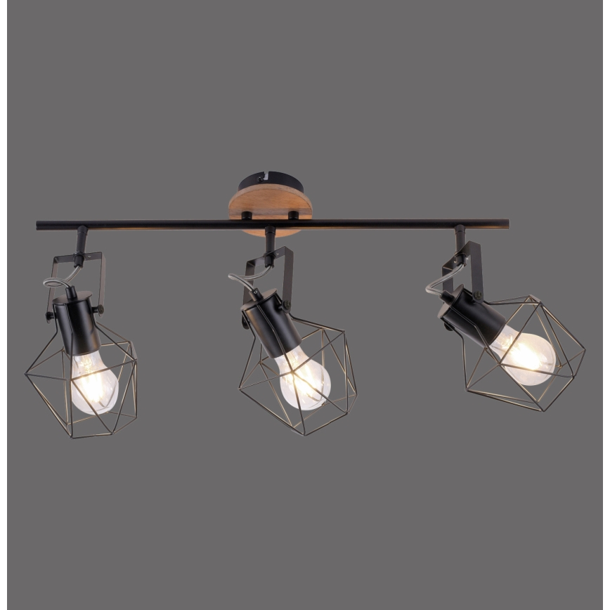 Leuchten Direkt 15673-78 - Starmetis JARO 3xE27/60W/230V