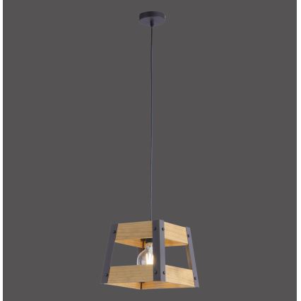 Leuchten Direkt 15720-79 - Lustra ar auklu CRATE 1xE27/60W/230V