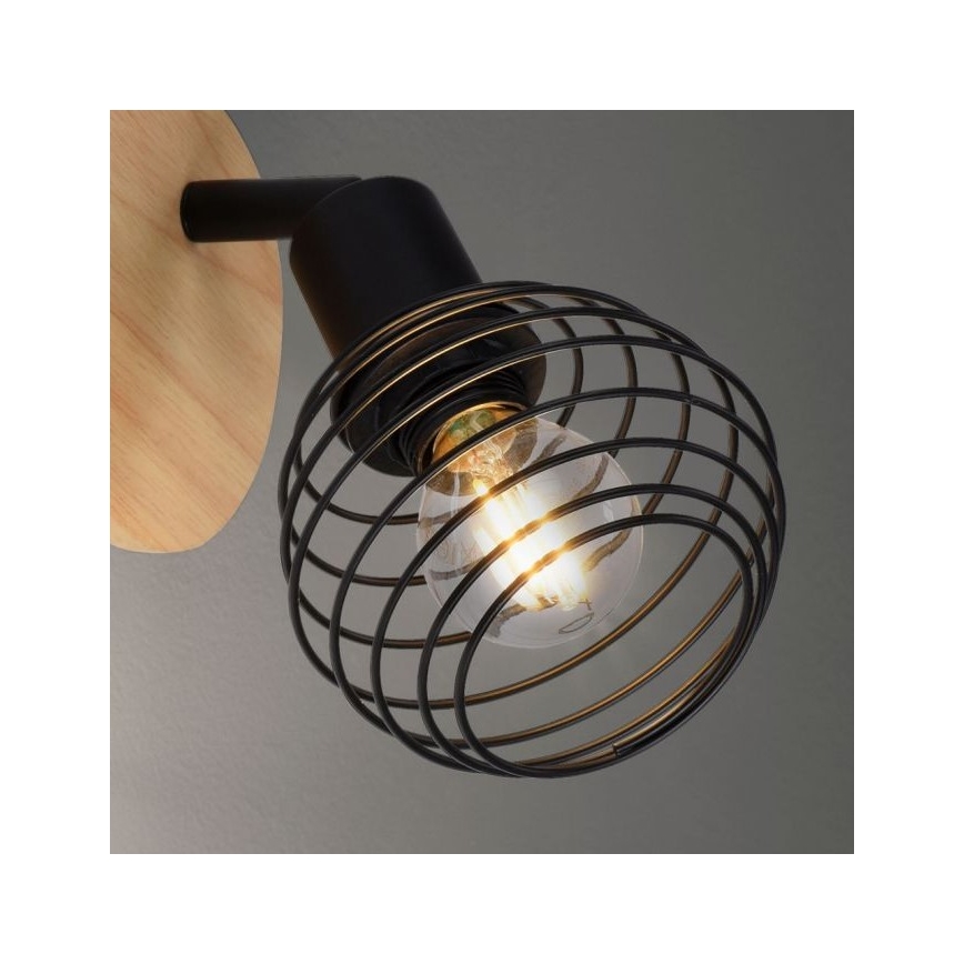 Leuchten Direkt 15921-79 - Sienas starmetis EUGEN 1xE14/40W/230V ozols