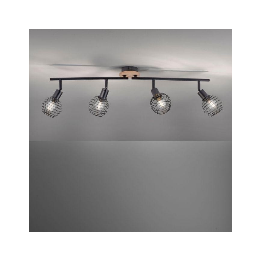 Leuchten Direkt 15924-79 - Starmetis EUGEN 4xE14/40W/230V ozols