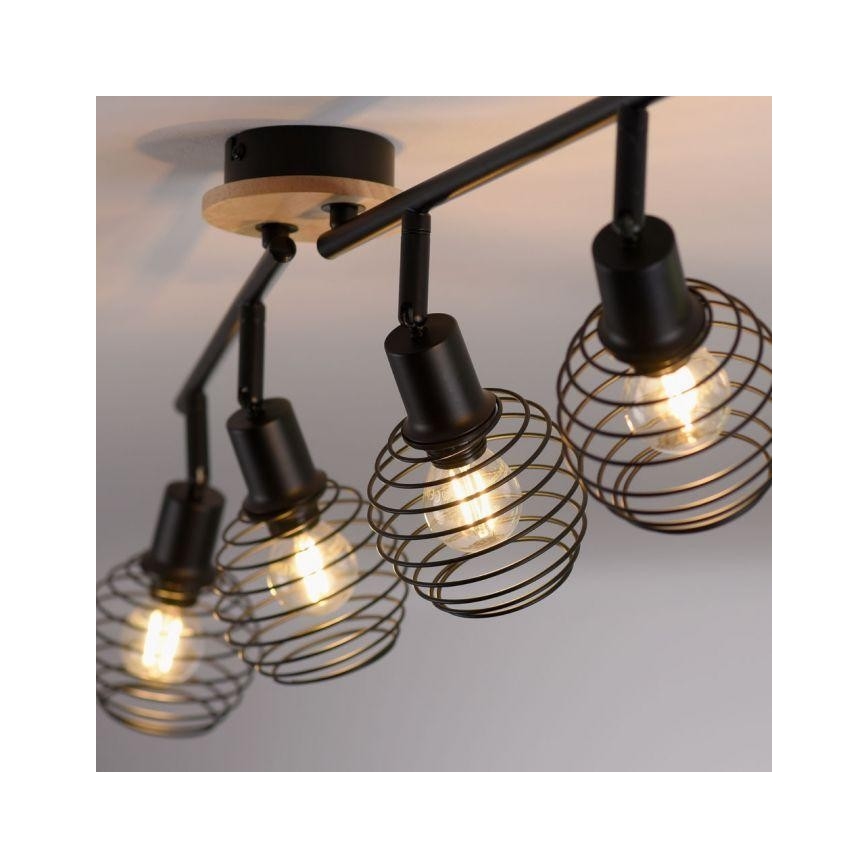 Leuchten Direkt 15924-79 - Starmetis EUGEN 4xE14/40W/230V ozols