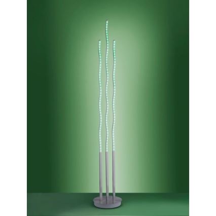 Leuchten Direkt 16268-55 - LED RGB Aptumšojama grīdas stāvlampa WAVE LED/31W/230V + tālvadības pults