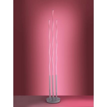 Leuchten Direkt 16268-55 - LED RGB Aptumšojama grīdas stāvlampa WAVE LED/31W/230V + tālvadības pults