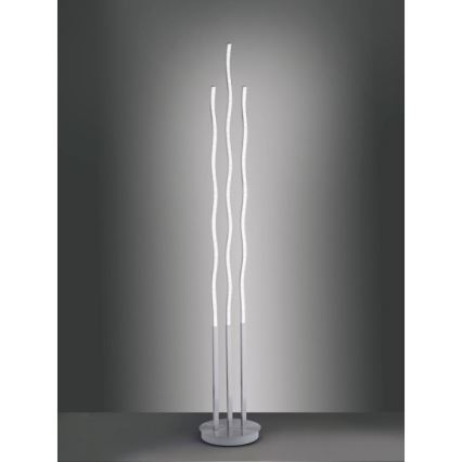Leuchten Direkt 16268-55 - LED RGB Aptumšojama grīdas stāvlampa WAVE LED/31W/230V + tālvadības pults