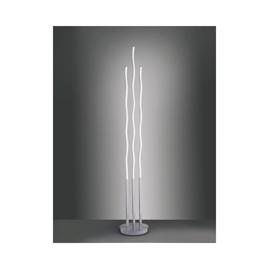 Leuchten Direkt 16268-55 - LED RGB Aptumšojama grīdas stāvlampa WAVE LED/31W/230V + tālvadības pults