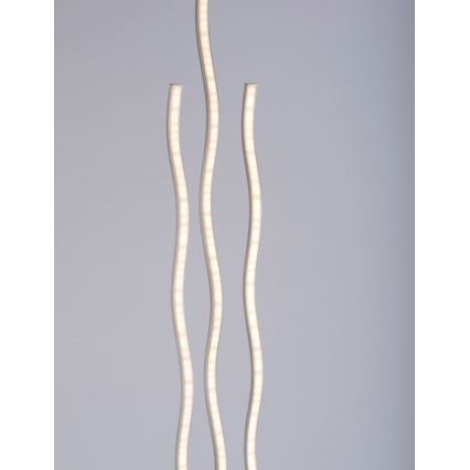 Leuchten Direkt 16268-55 - LED RGB Aptumšojama grīdas stāvlampa WAVE LED/31W/230V + tālvadības pults