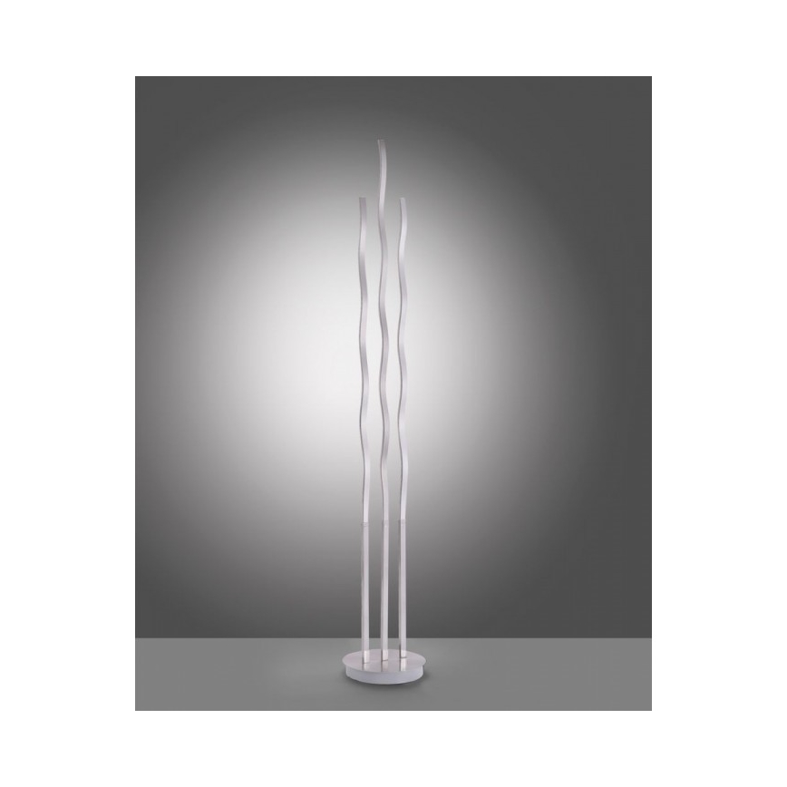 Leuchten Direkt 16268-55 - LED RGB Aptumšojama grīdas stāvlampa WAVE LED/31W/230V + tālvadības pults