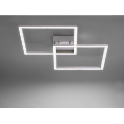 Leuchten Direkt 16429-55 - LED RGB Aptumšojams griestu gaismeklis LOLA 2xLED/12,5W/230V Tuya + TP