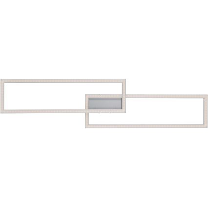 Leuchten Direkt 16430-55 - LED RGBW regulējama griestu lampa MAXI 2xLED/18W/230V 2700-5000K matēta hroma apdare + tālvadība