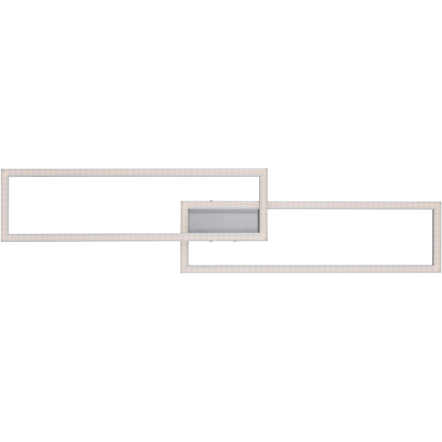 Leuchten Direkt 16430-55 - LED RGBW regulējama griestu lampa MAXI 2xLED/18W/230V 2700-5000K matēta hroma apdare + tālvadība