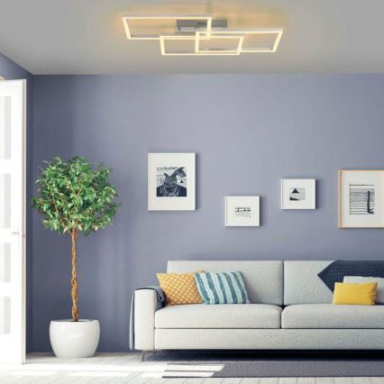Leuchten Direkt 16431-55 - LED RGB Aptumšojama virsapmetuma lustra MAXI LED/27W/230V + tālvadības pults